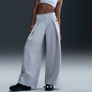 Nike Light Gray Wide Leg Women's Pants